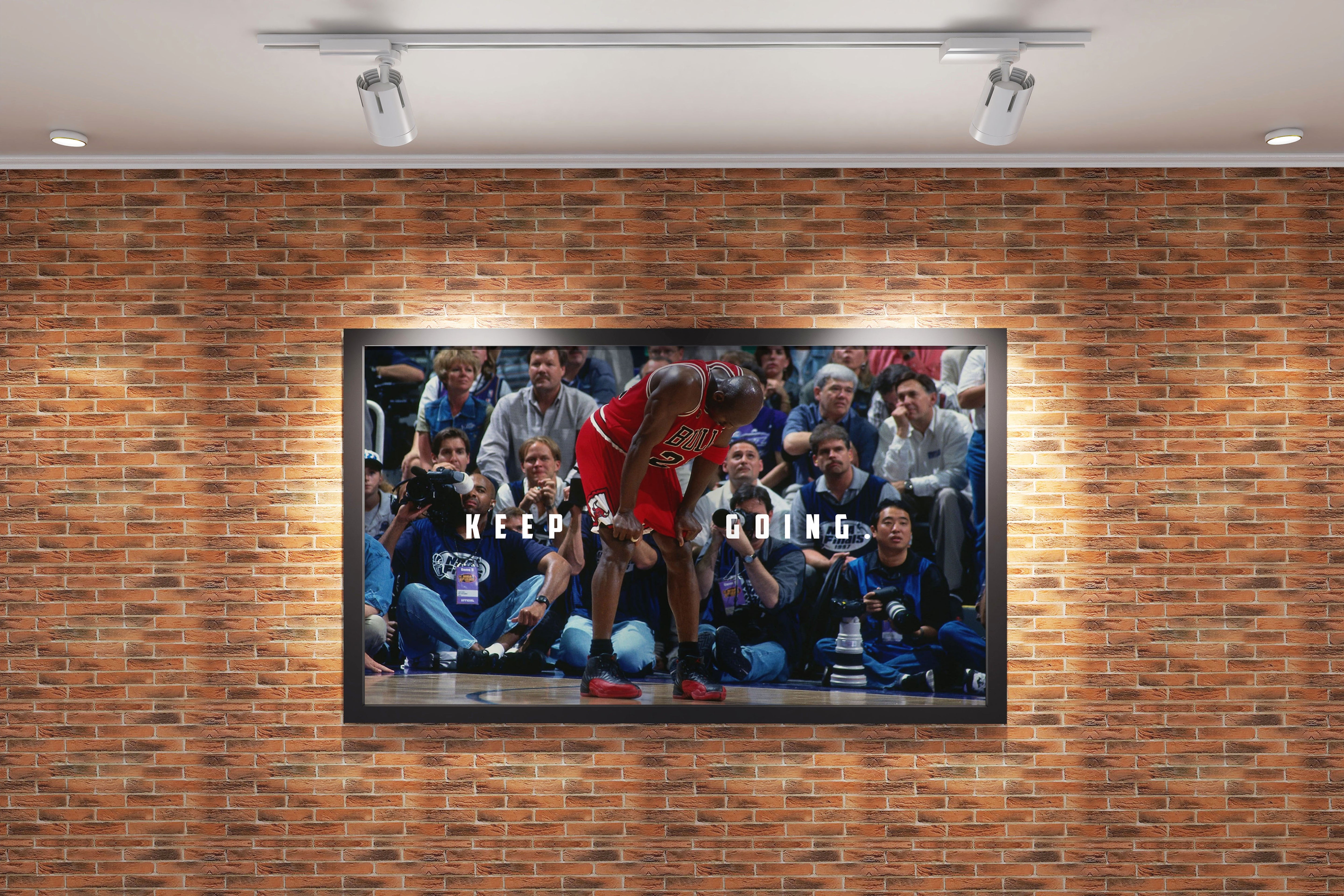 keep going, kobe bryant, art, sport, kanvas tablo