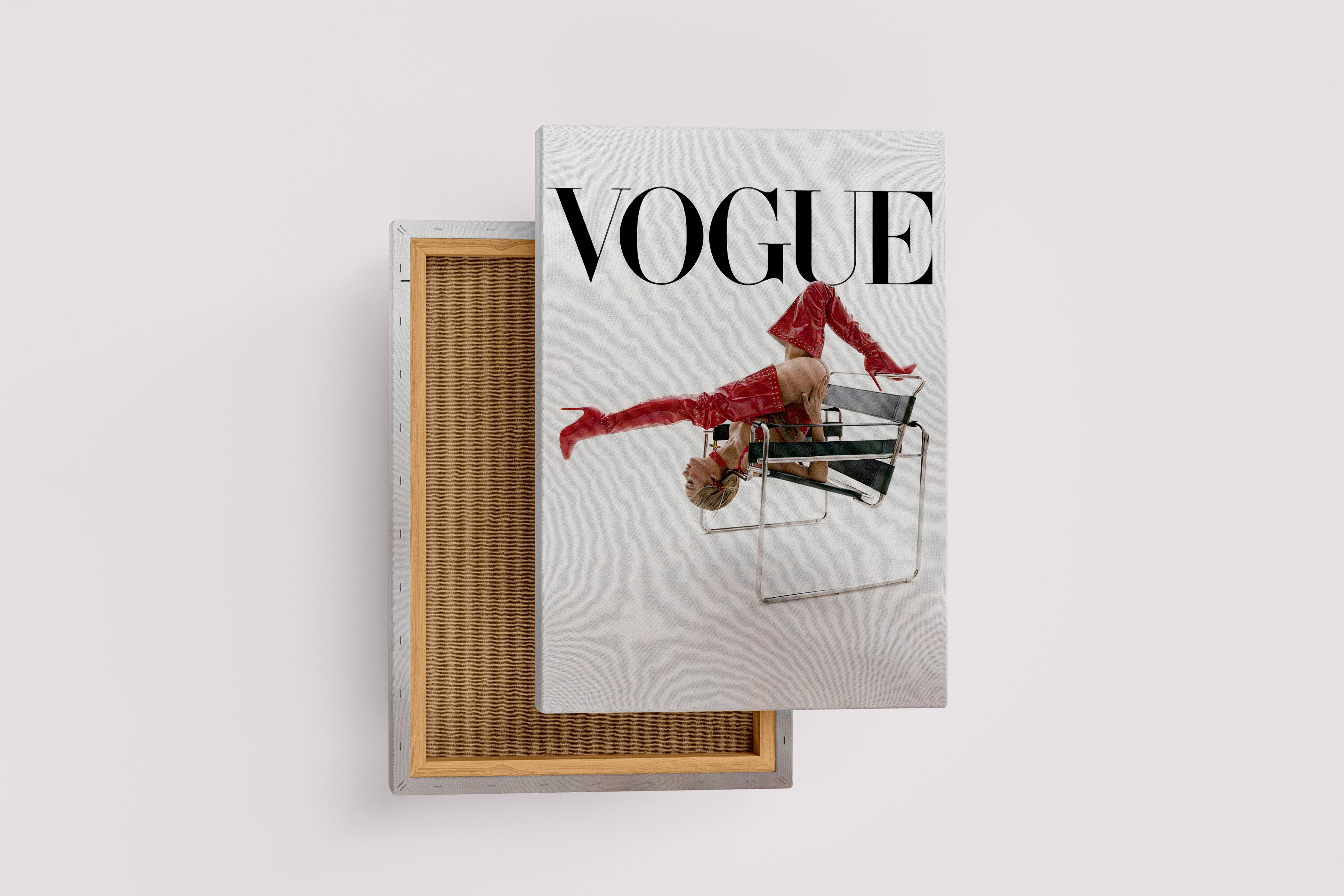 vogue, knee high boots, beauty, pretty, art, kanvas tablo
