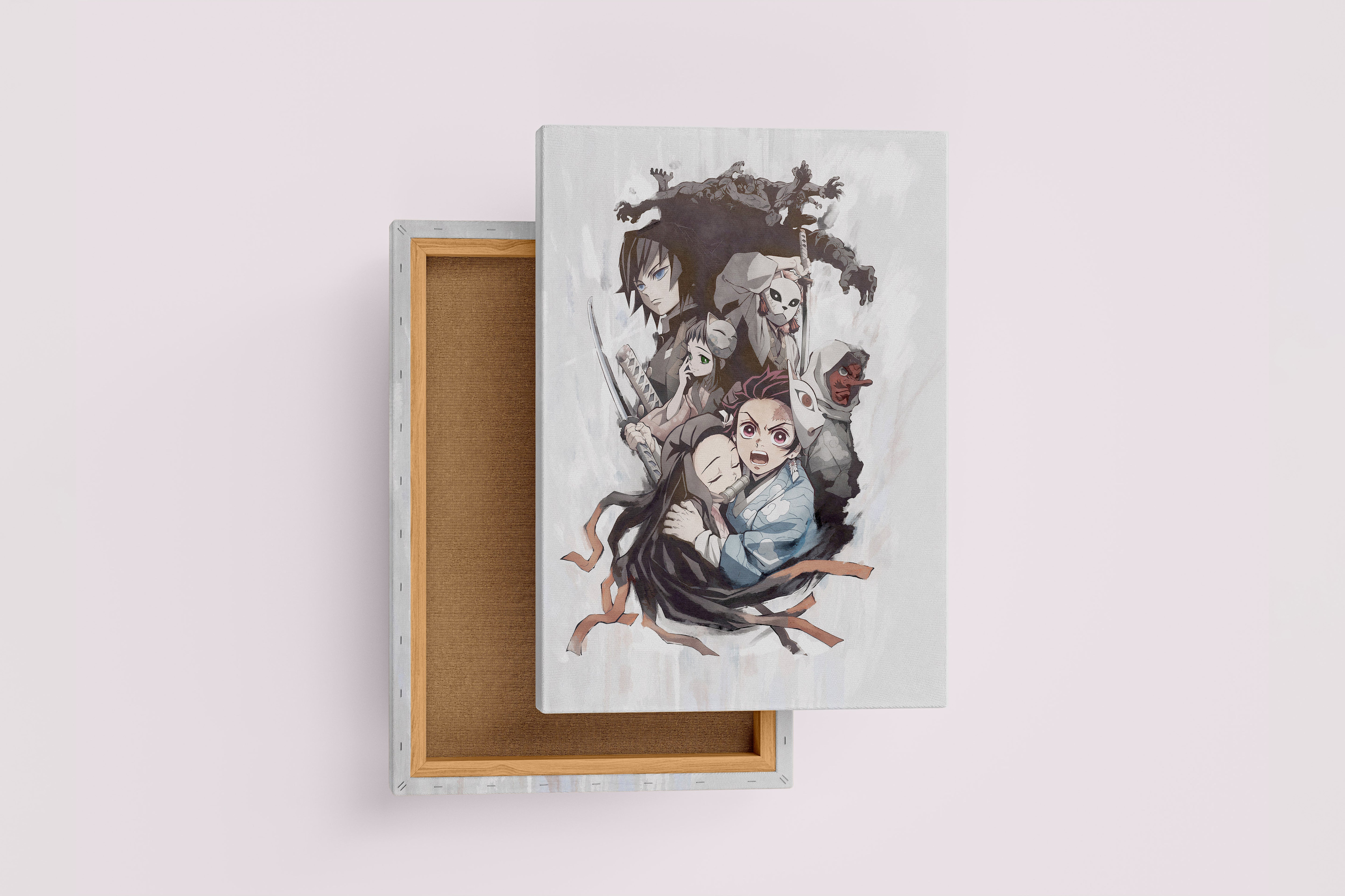 demon slayer model 10, series, anime, gaming art, art, kanvas tablo