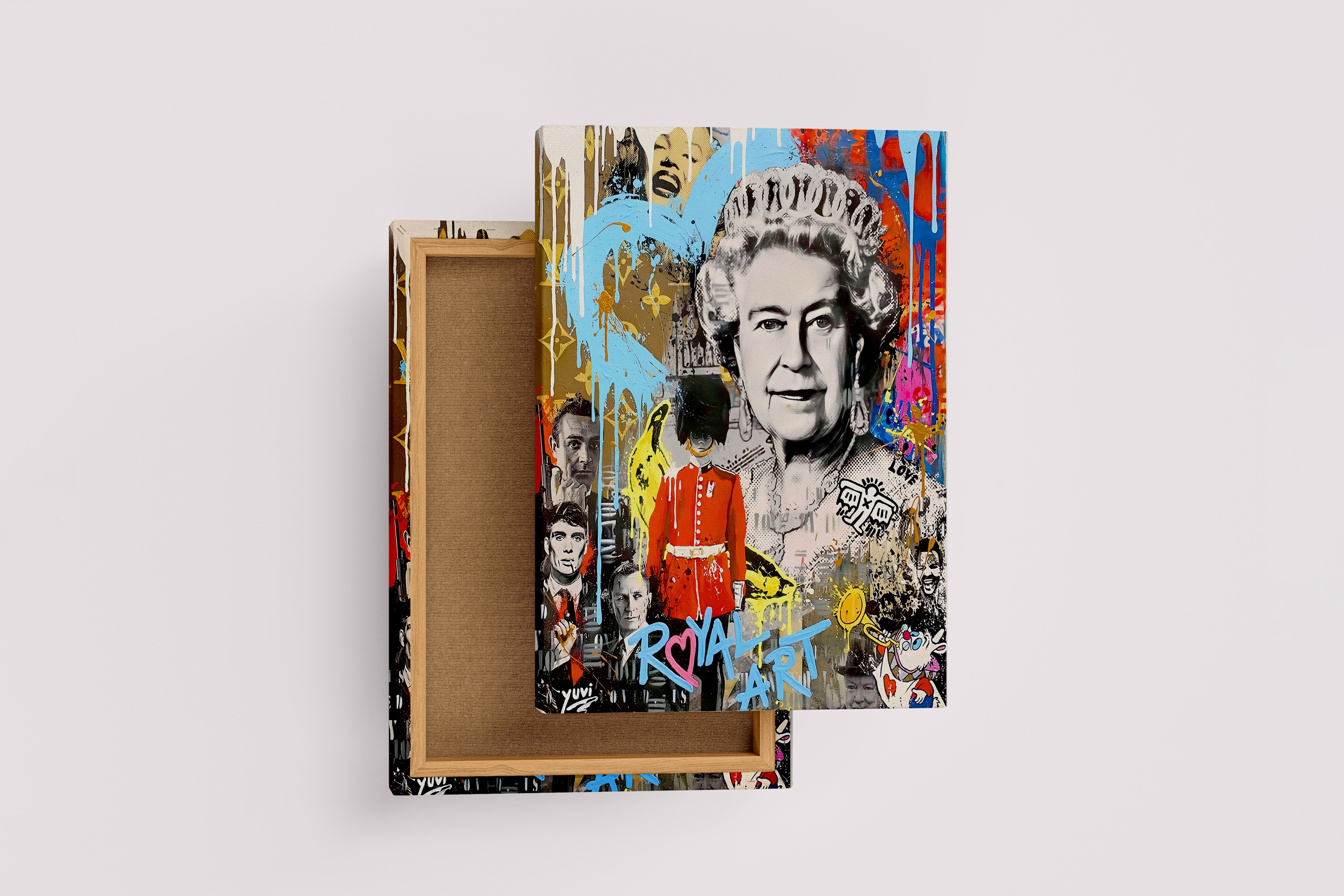 elizabeth mix, pop art, art, kanvas tablo