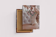 vogue, sanat, art, model, kadın, kanvas tablo