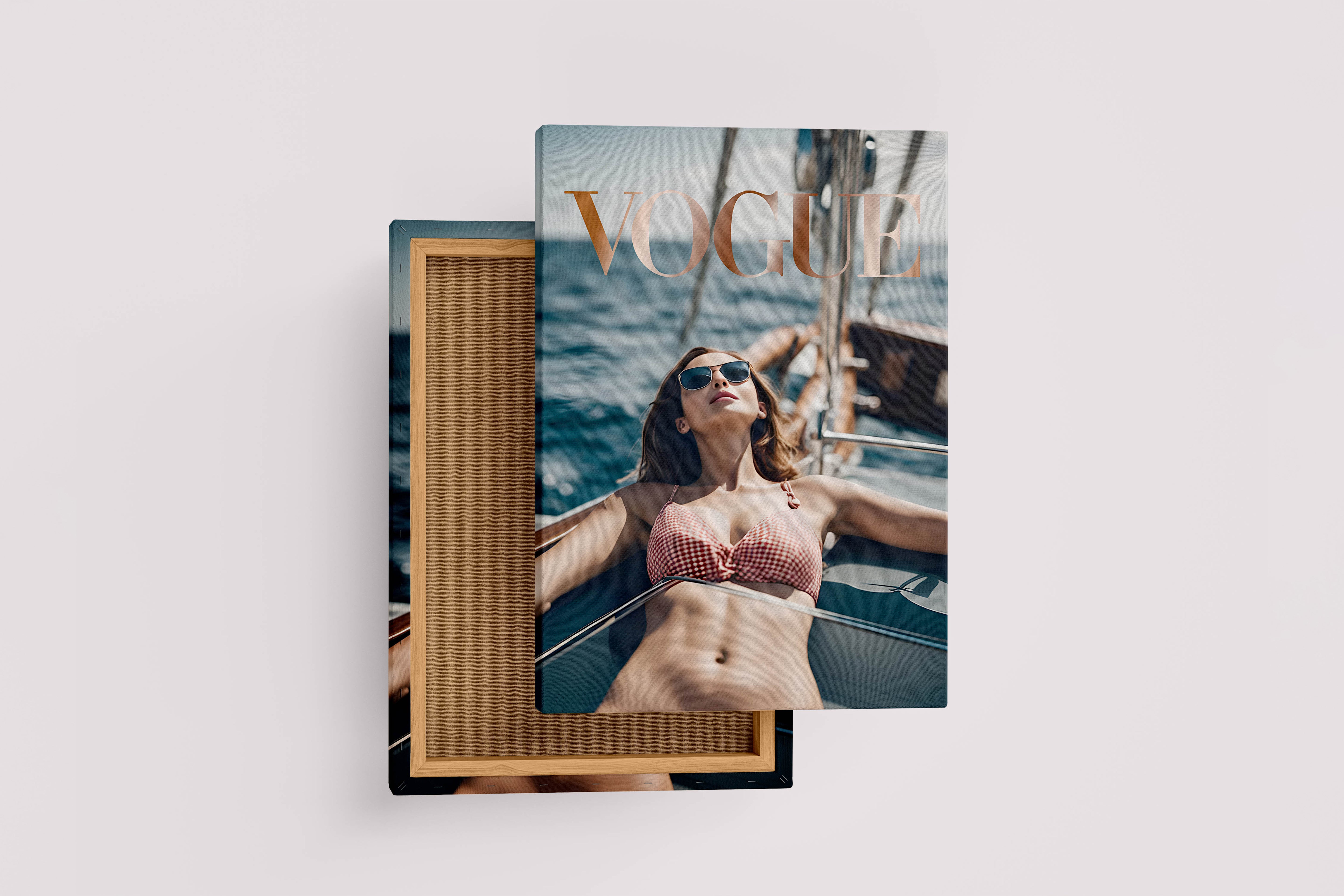 ai creation vogue, beauty, sunshine, art, kanvas tablo
