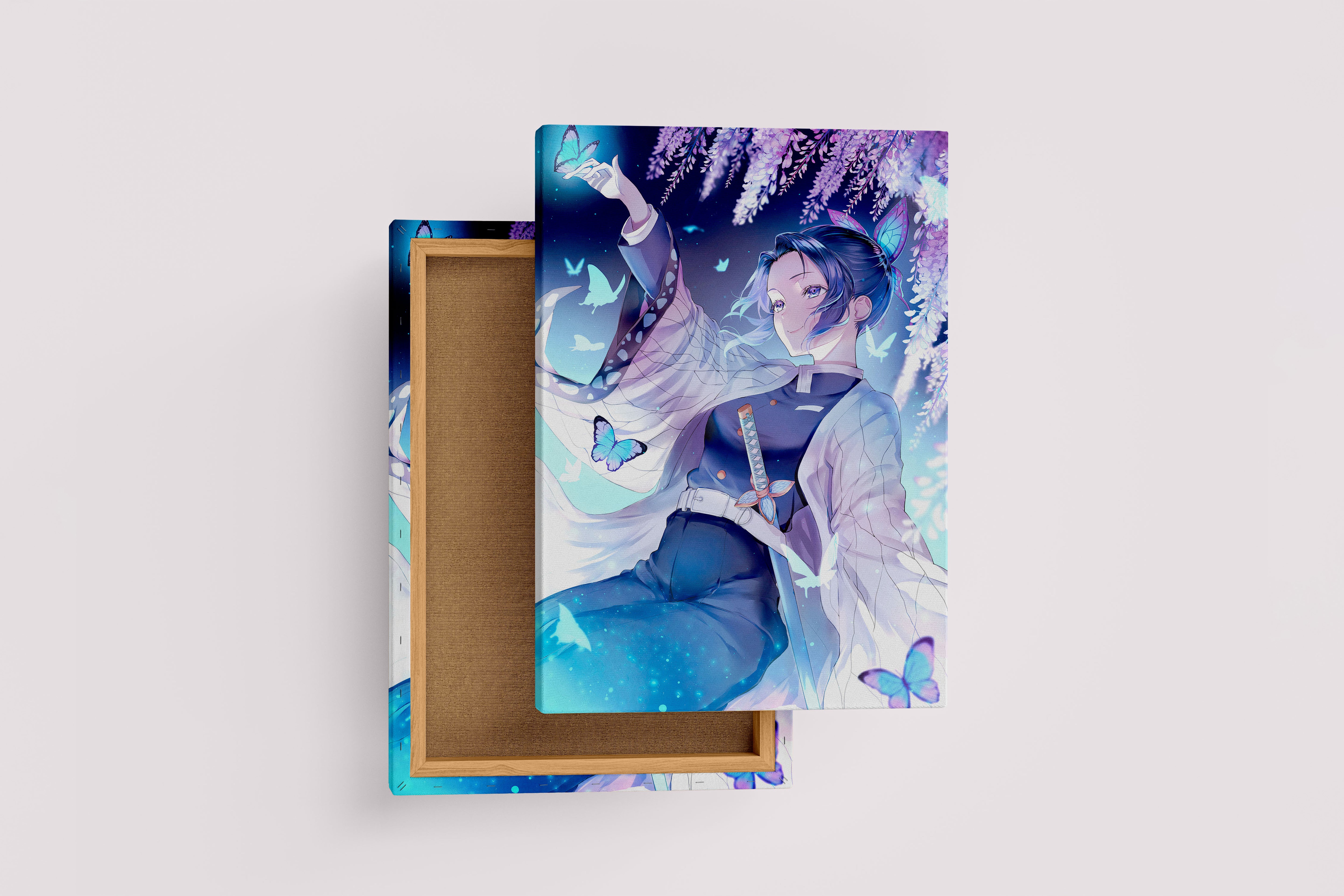 demon slayer model 4, series, anime, gaming art, art, kanvas tablo