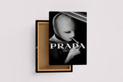 prada, sanat, art, model, kadın, kanvas tablo