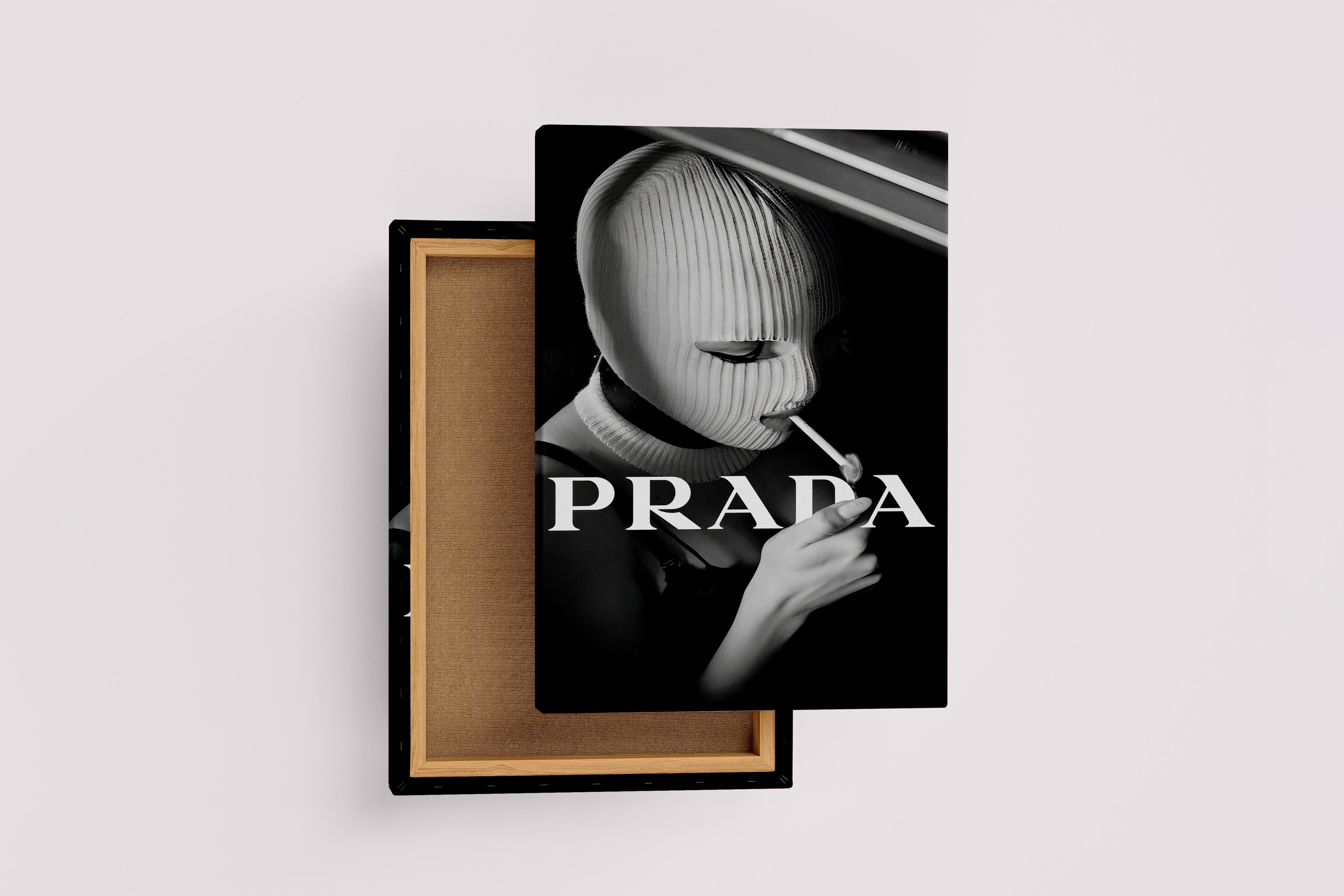 prada, sanat, art, model, kadın, kanvas tablo