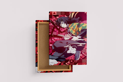 demon slayer model 15, series, anime, gaming art, art, kanvas tablo