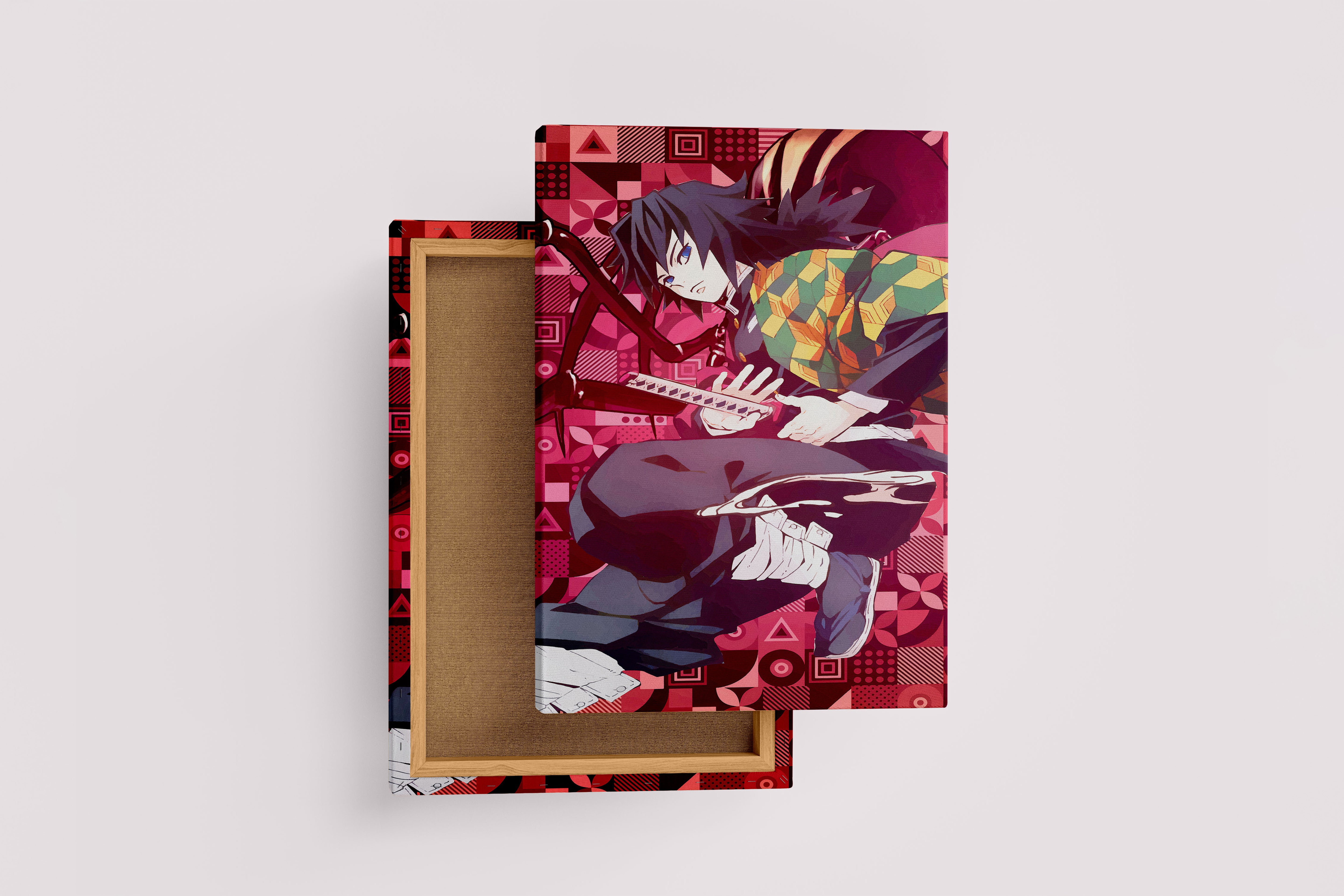 demon slayer model 15, series, anime, gaming art, art, kanvas tablo