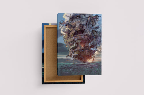 howls moving castle model 12, anime, studio ghibli theme, art, kanvas tablo