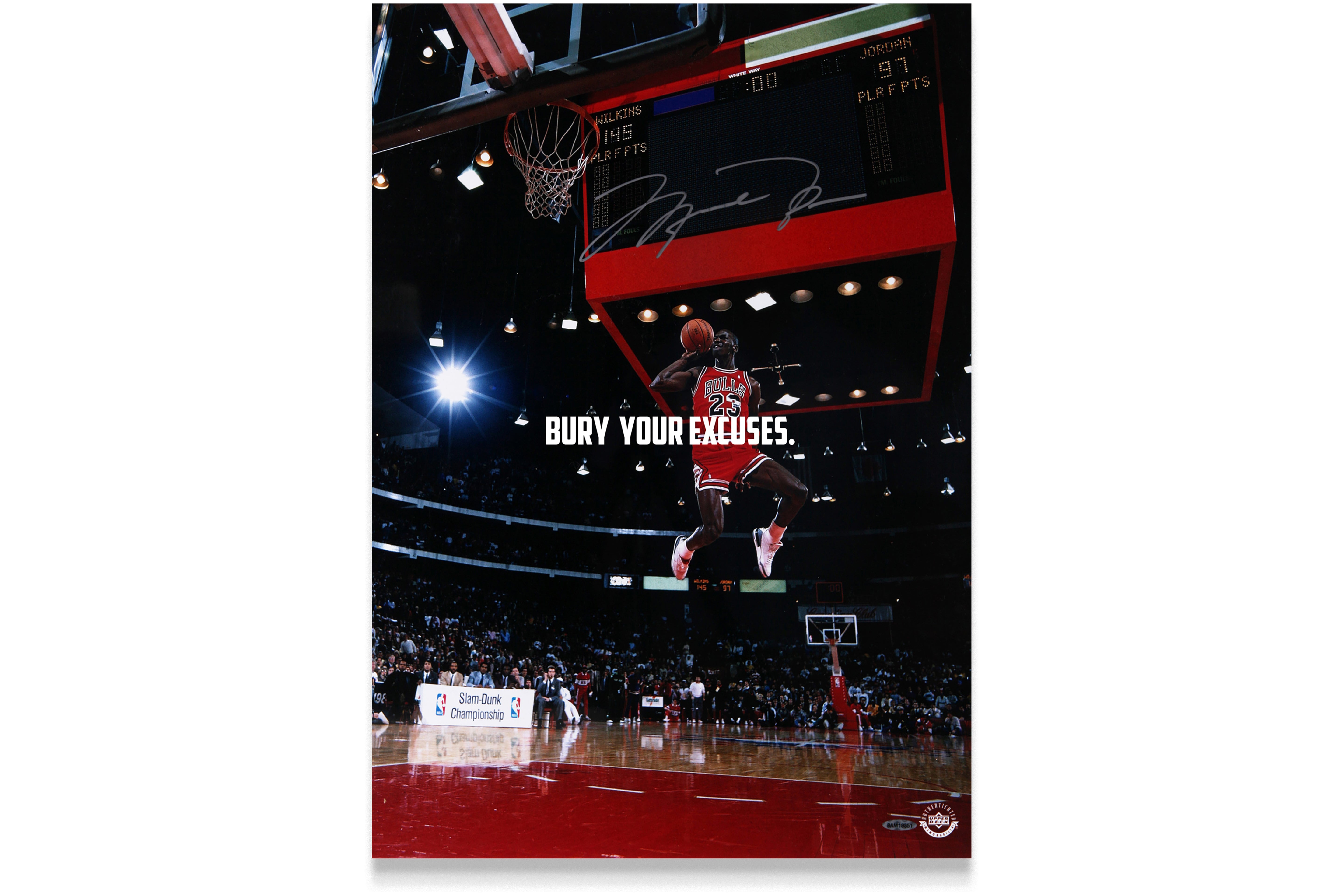 bury your excuses, michael jordan effective, sport, kanvas tablo