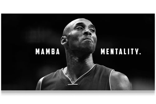 mamba mentality, kobe bryant, sport, kanvas tablo