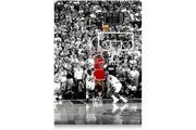 the shot model 1, michael jordan, sport, kanvas tablo