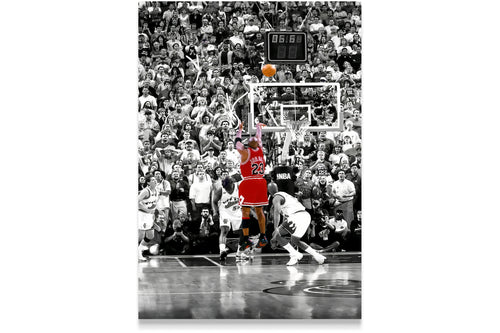 the shot model 1, michael jordan, sport, kanvas tablo