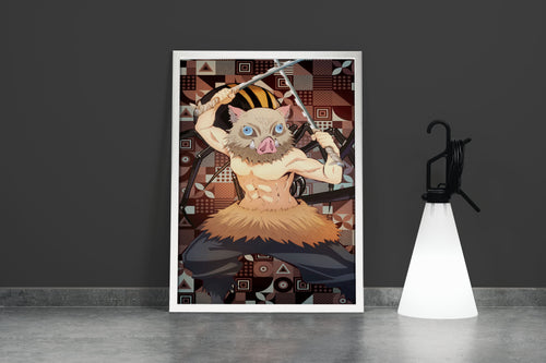 demon slayer model 16, series, anime, gaming art, art, kanvas tablo