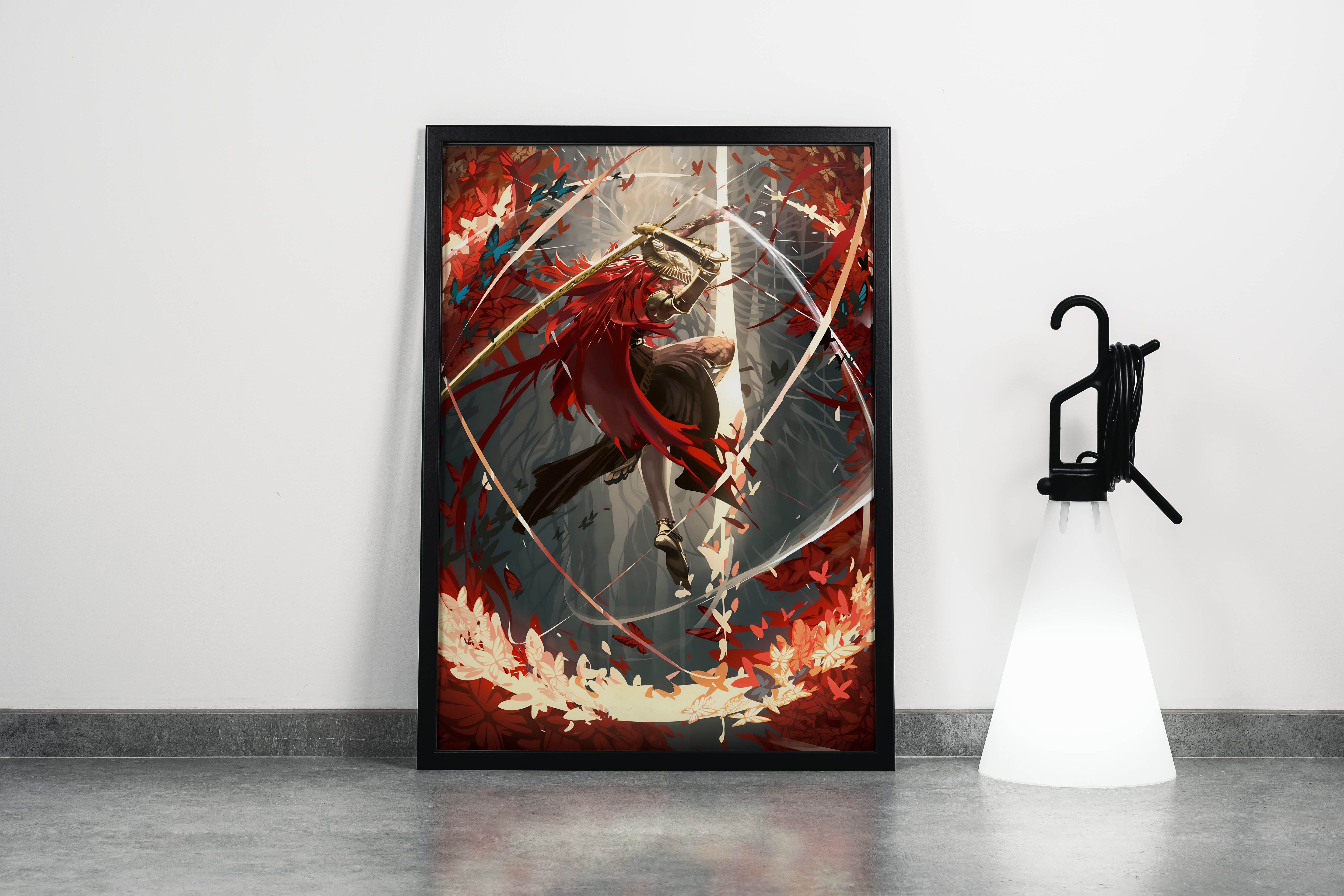 pc game, elden ring model 5, art, kanvas tablo