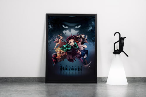 demon slayer model 14, series, anime, gaming art, art, kanvas tablo