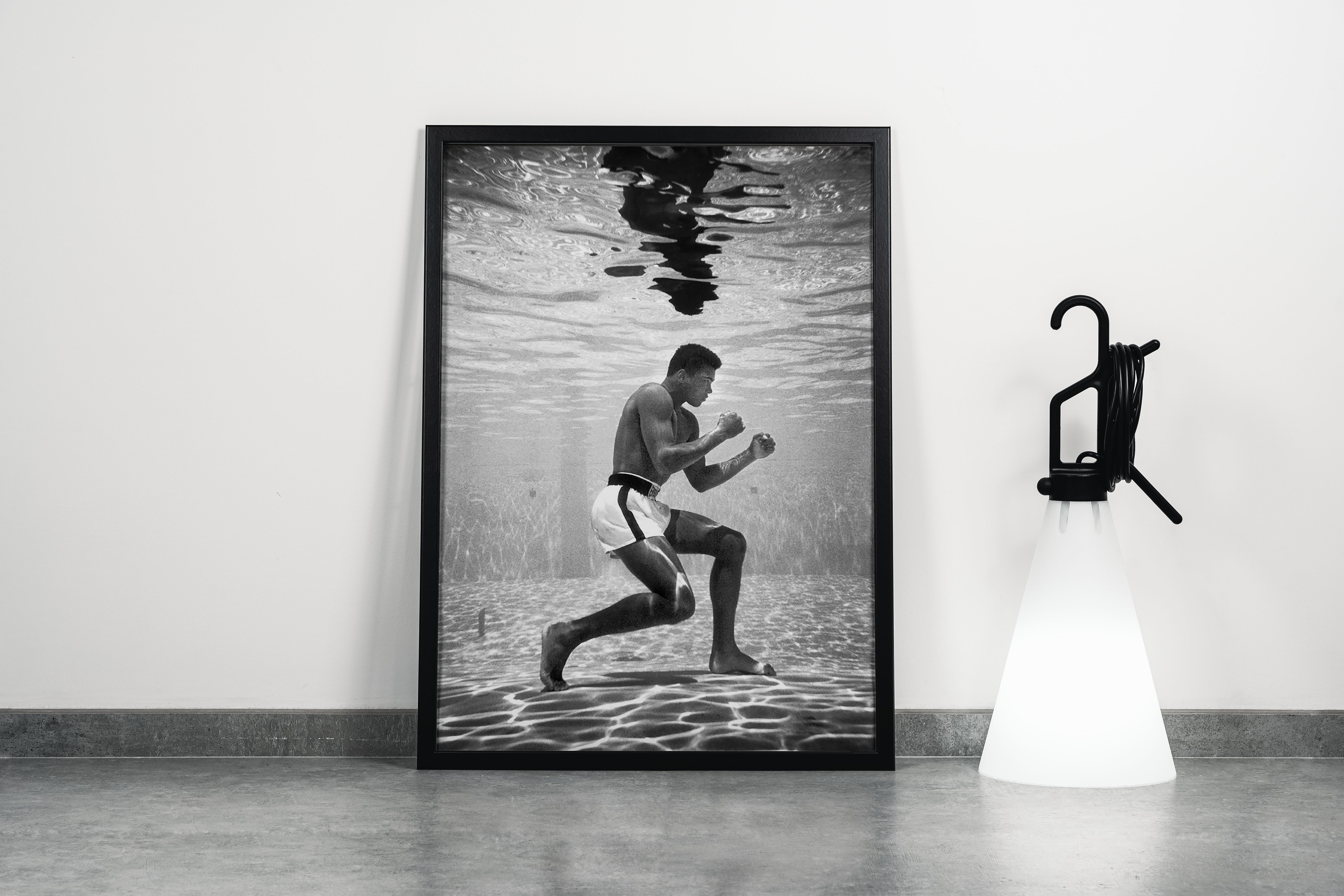 Muhammad Ali, mentality of underwater, art, kanvas tablo