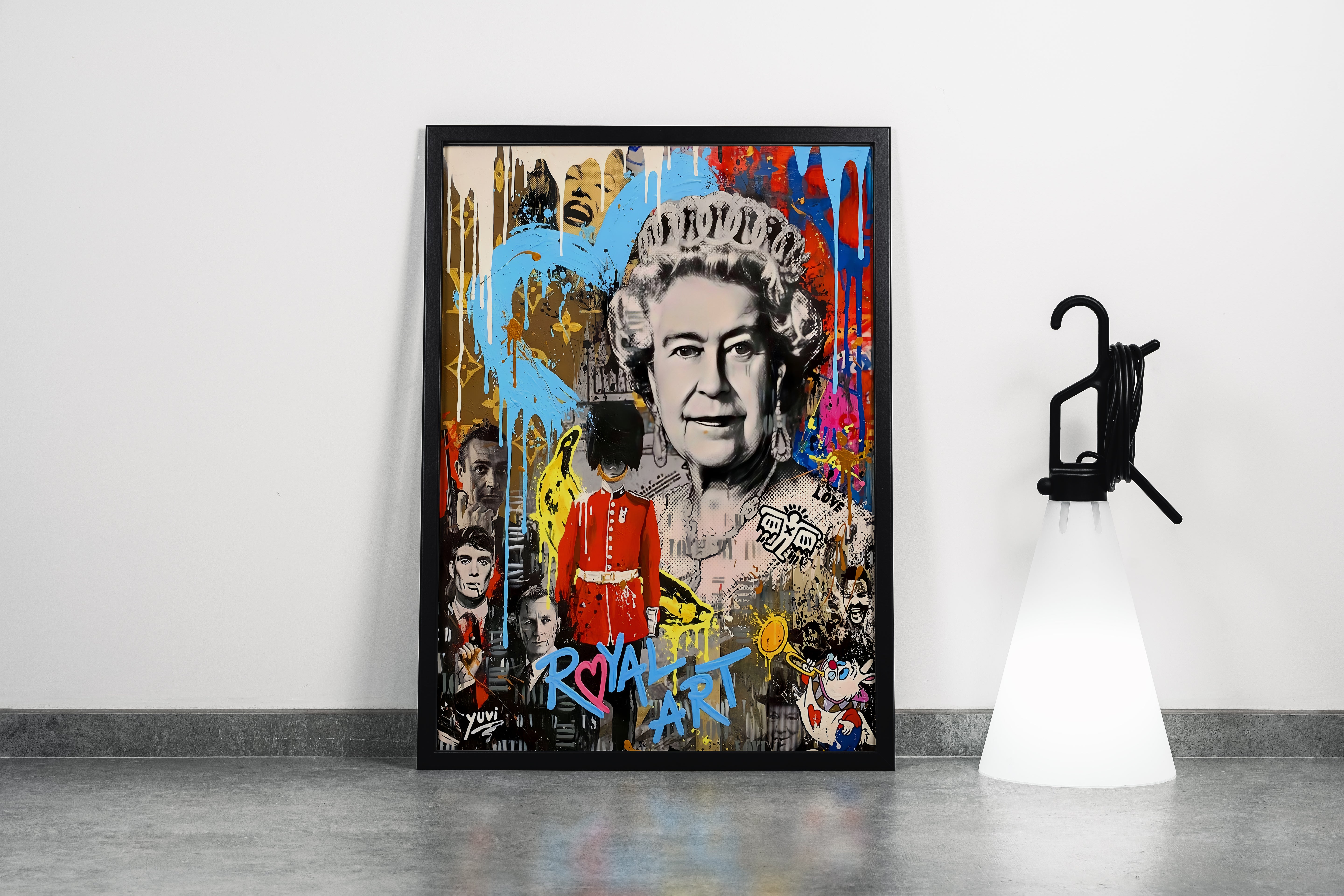 elizabeth mix, pop art, art, kanvas tablo