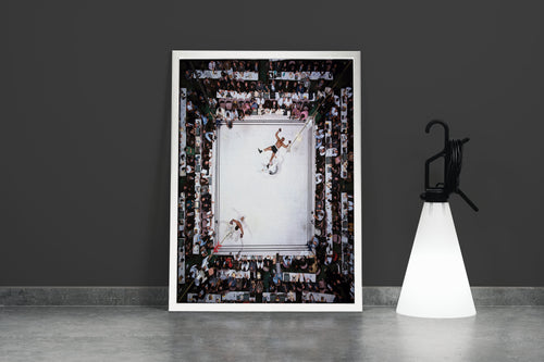 Muhammad Ali, the moment, art, kanvas tablo