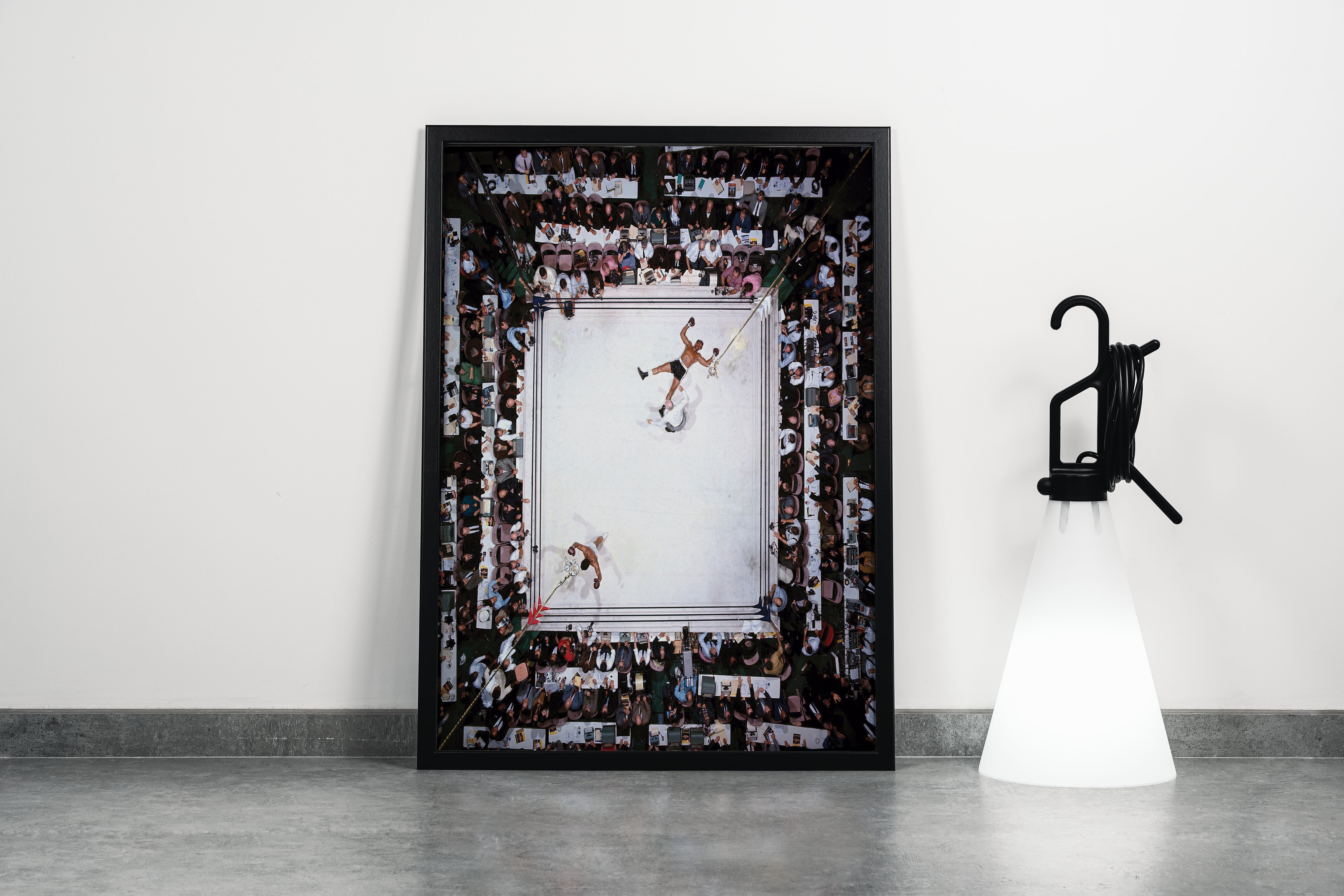 Muhammad Ali, the moment, art, kanvas tablo