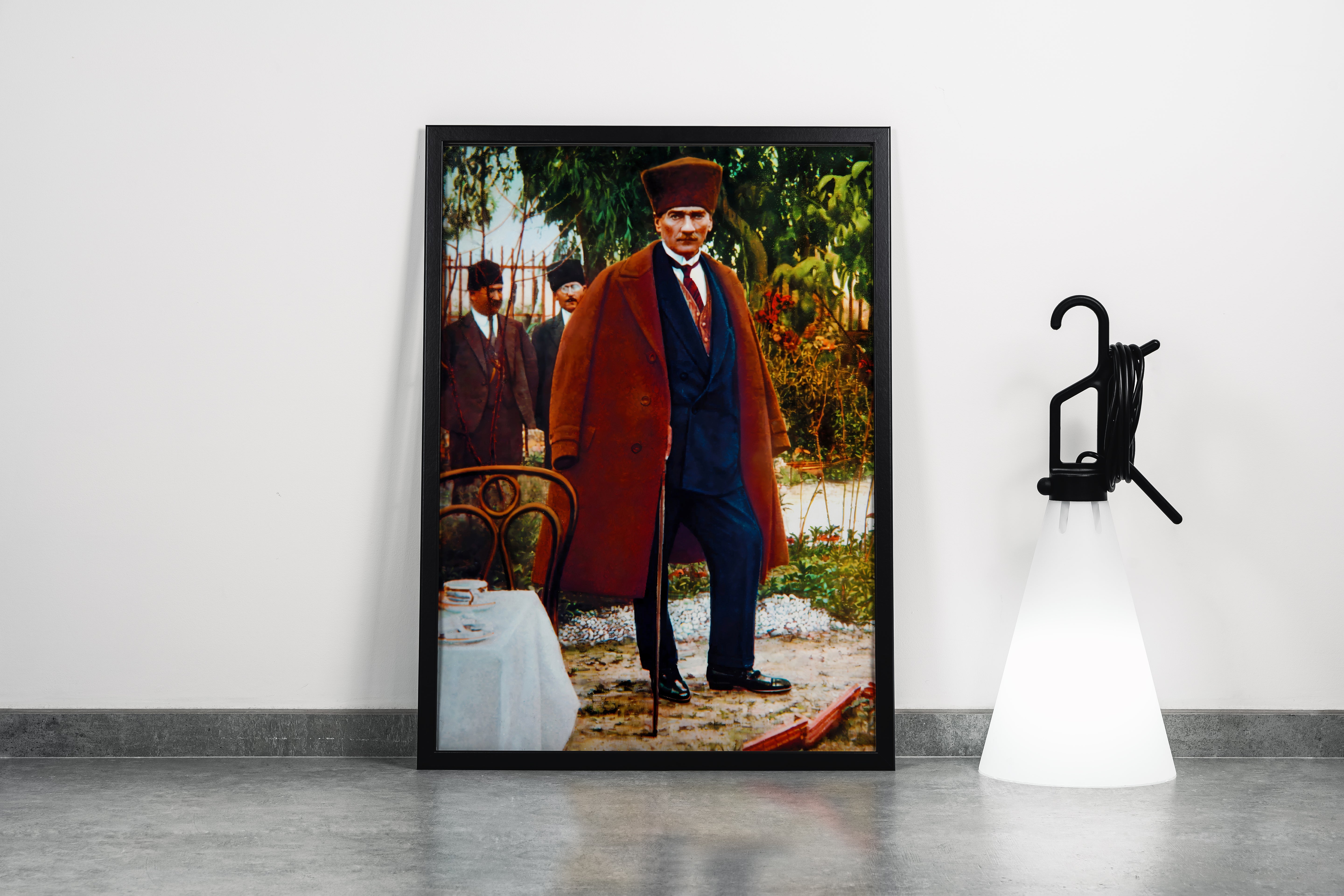 Atatürk portre model 8, art, kanvas tablo