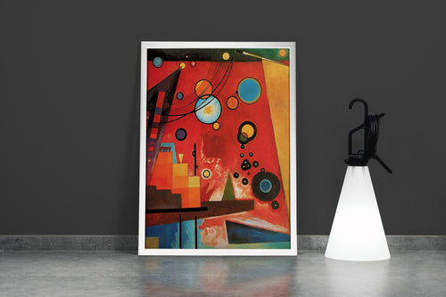 Wassily Kandinsky Geometrik Kompozisyon Soyut Sanat Kanvas Tablo
