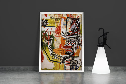 Jean-Michel Basquiat Rural Landscape Sokak Sanatı Kanvas Tablo