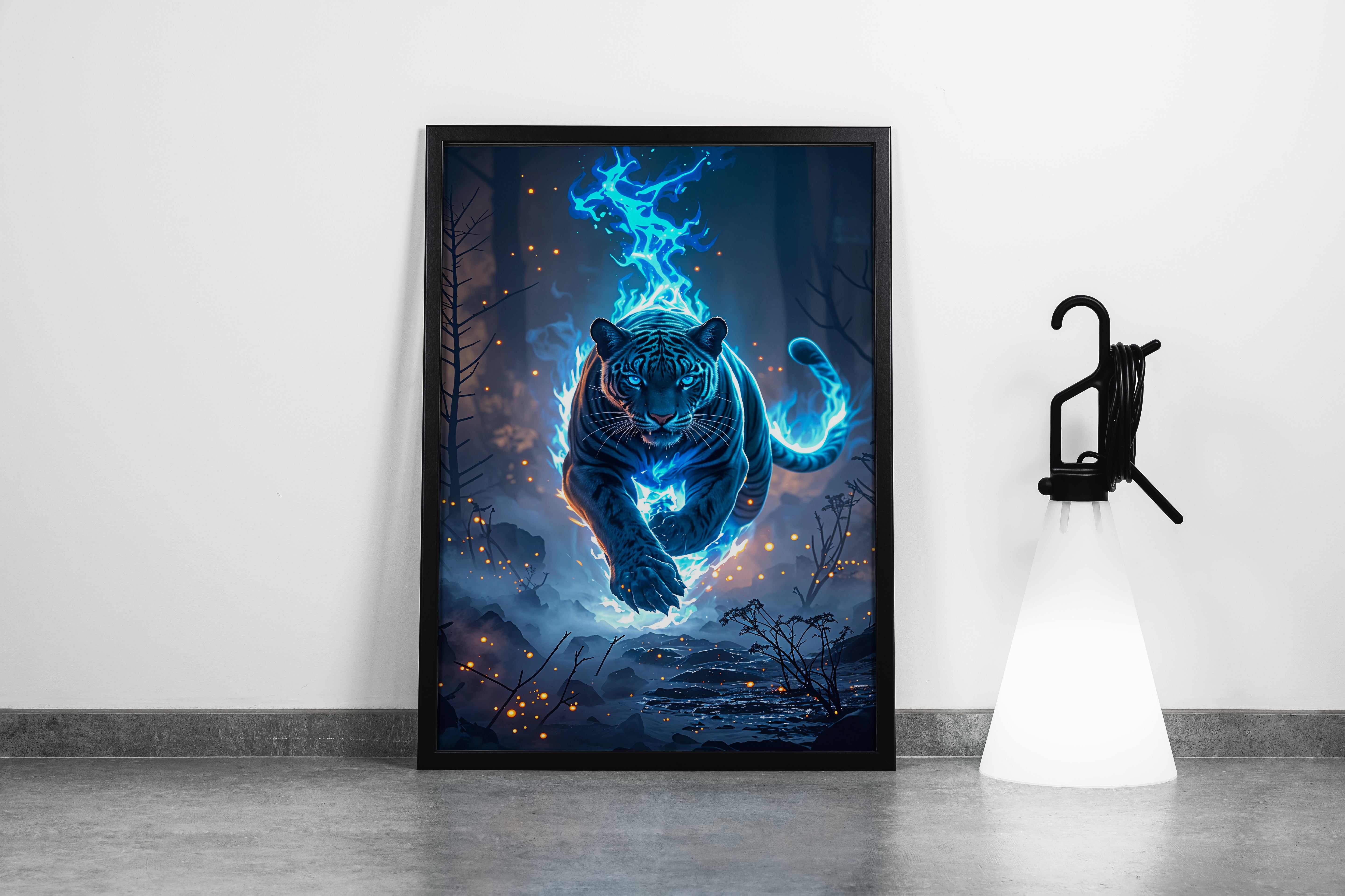 ai creation, manipulative jaguar model 1, pet, ai art, art, kanvas tablo