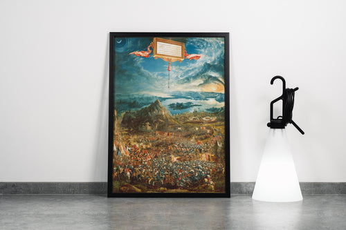 Albrecht Altdorfer Aleksander Savaşı Epik Detaylı Kanvas Tablo