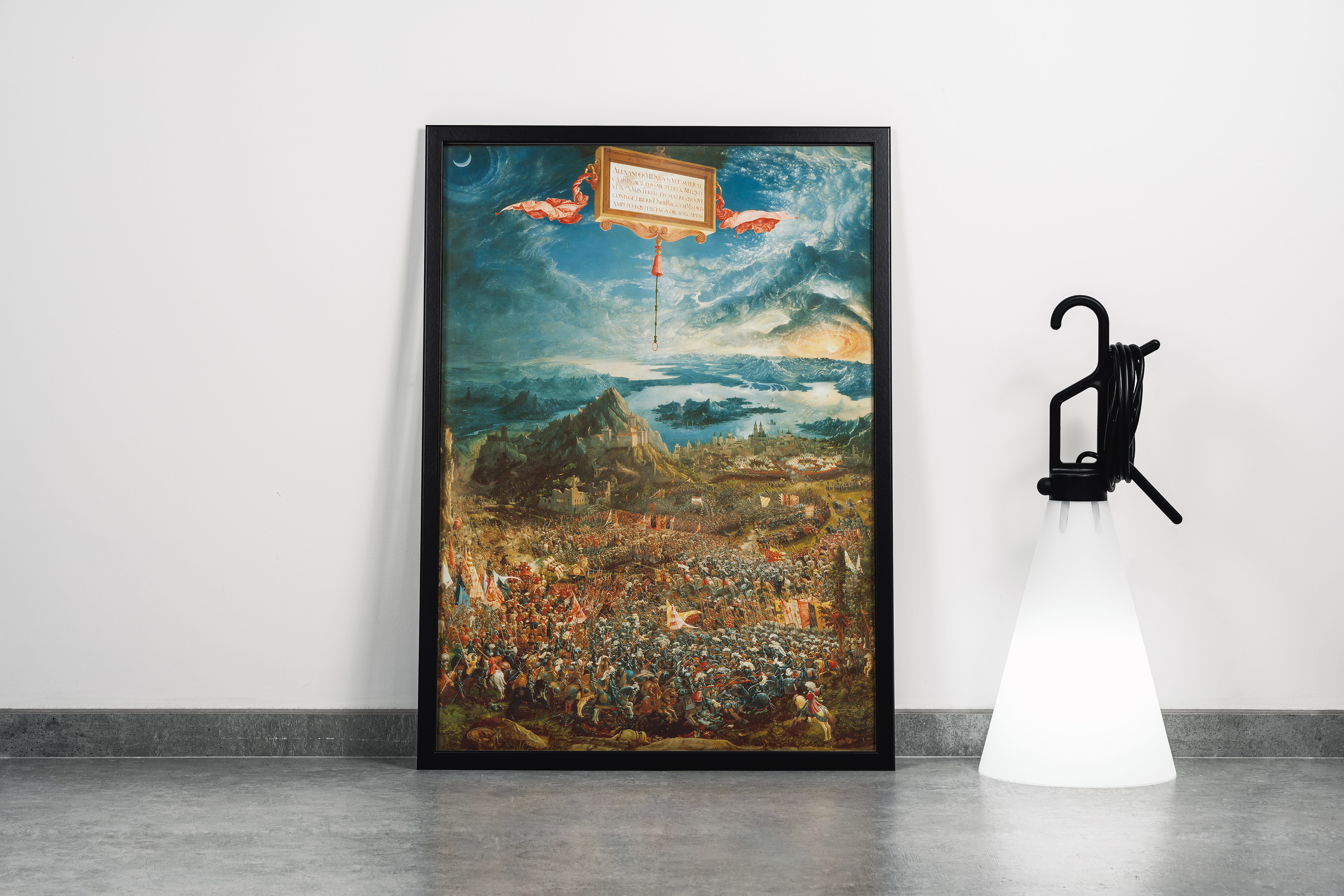Albrecht Altdorfer Aleksander Savaşı Epik Detaylı Kanvas Tablo