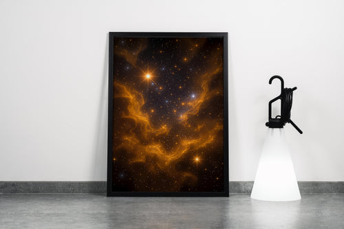 ai creation, star system and various fluctuations, ai art, art, kanvas tablo