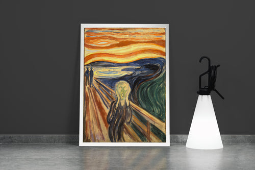 Edvard Munch Çığlık Ekspresyonist Sanat Kanvas Tablo