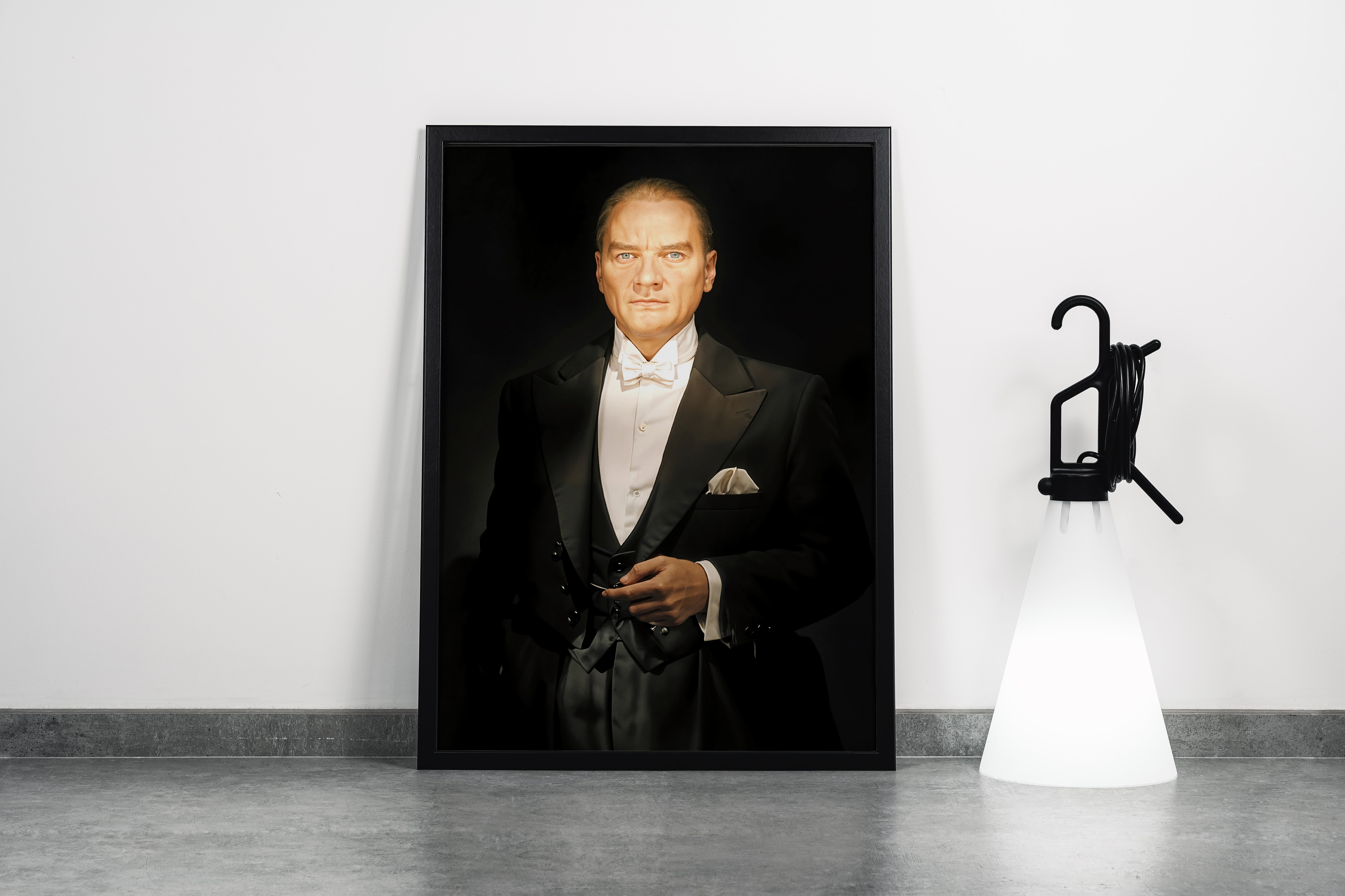 Atatürk portre model 15, art, kanvas tablo