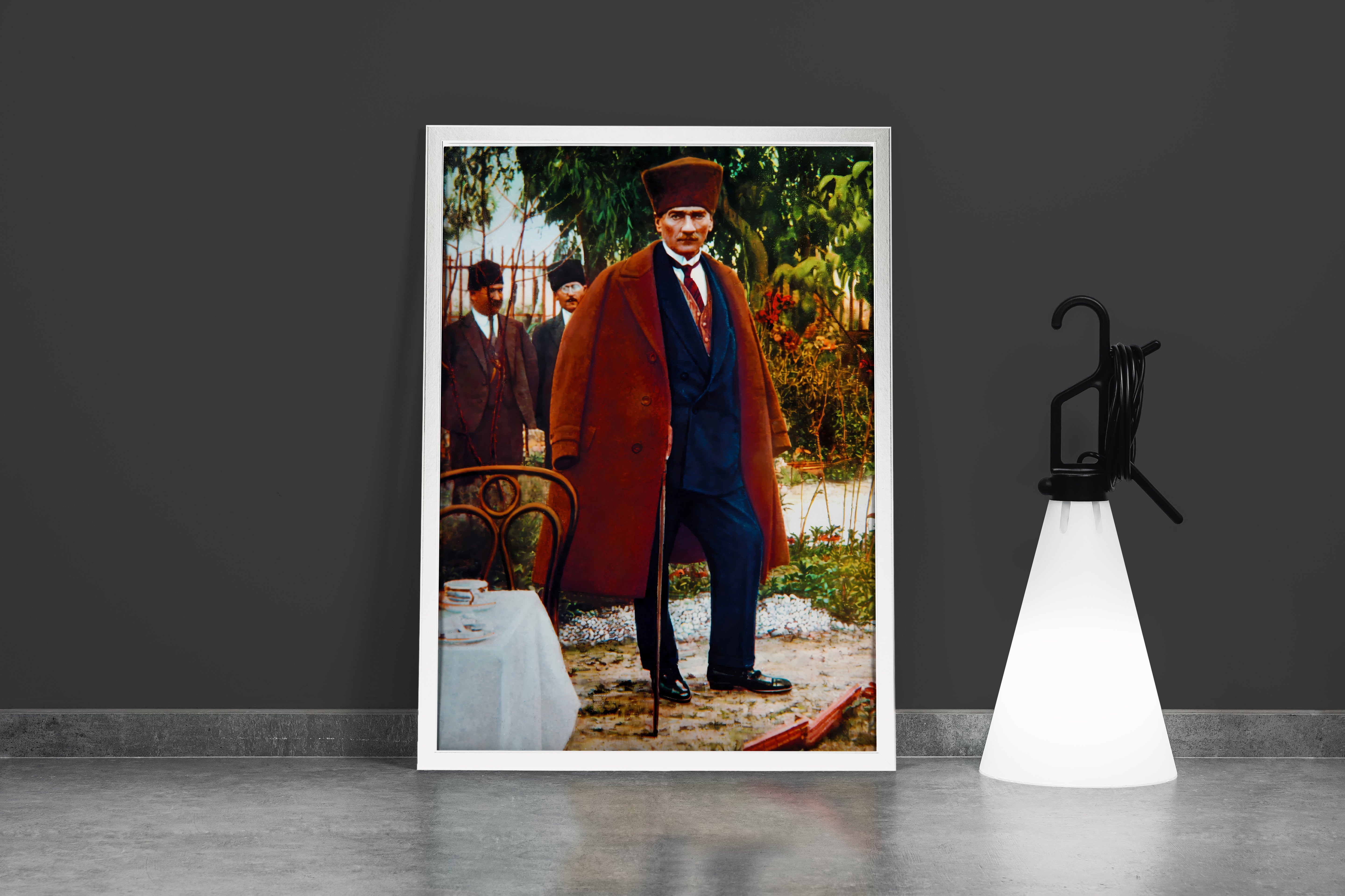 Atatürk portre model 8, art, kanvas tablo