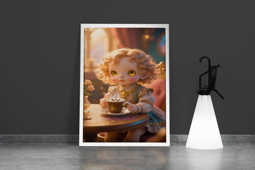 ai creation, baby doll model 2, kid, ai art, art, kanvas tablo