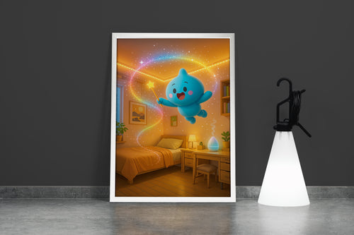 ai creation, magic minion, kid, ai art, art, kanvas tablo