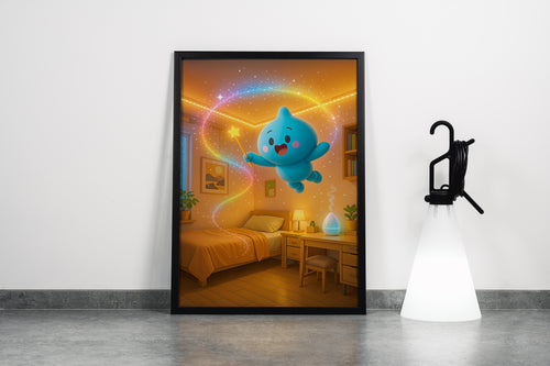 ai creation, magic minion, kid, ai art, art, kanvas tablo
