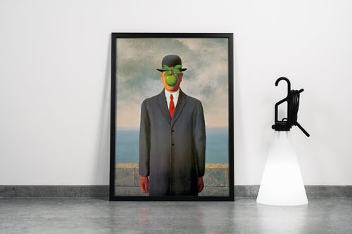 René Magritte The Son of Man Sürrealist Sanat Kanvas Tablo