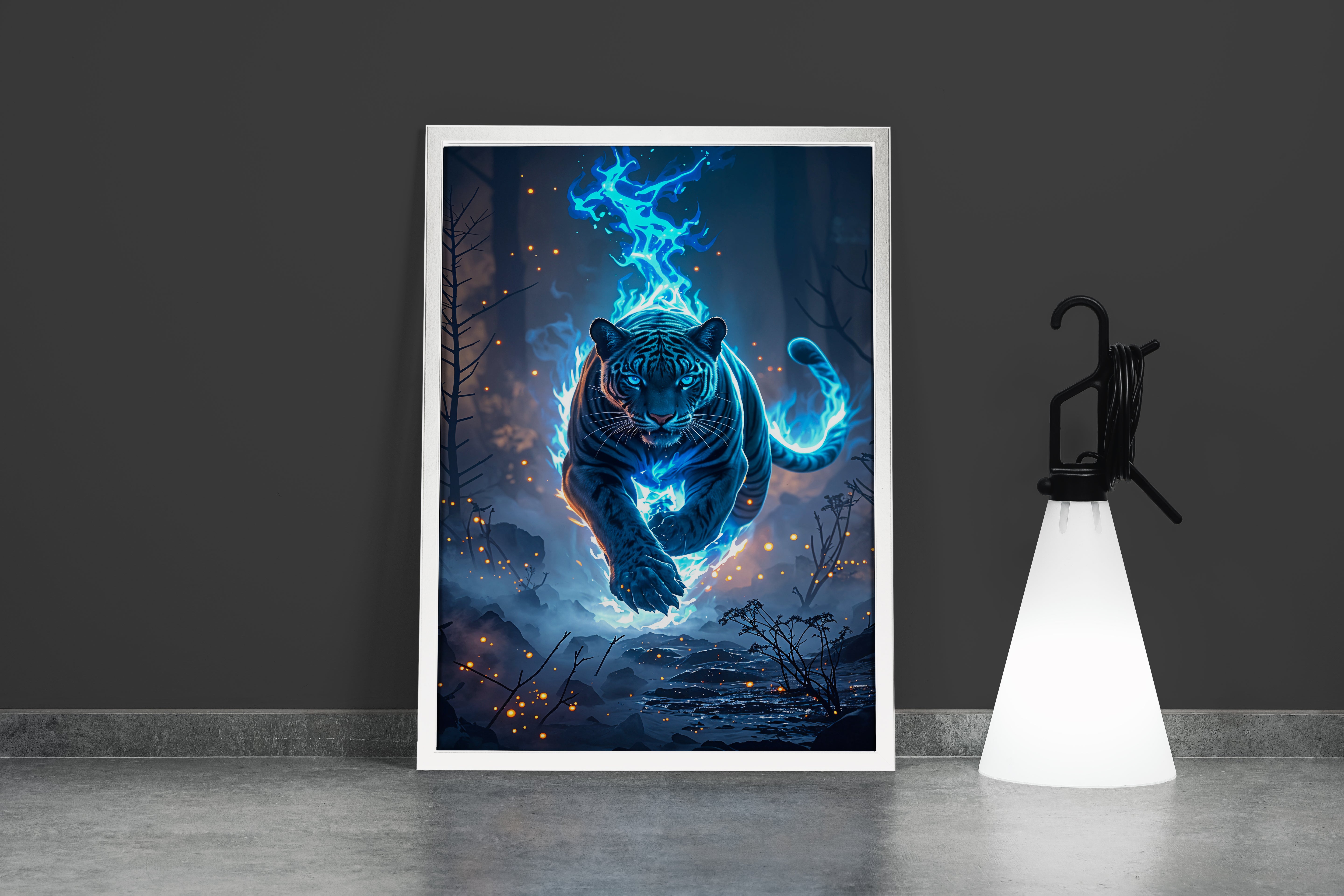 ai creation, manipulative jaguar model 1, pet, ai art, art, kanvas tablo