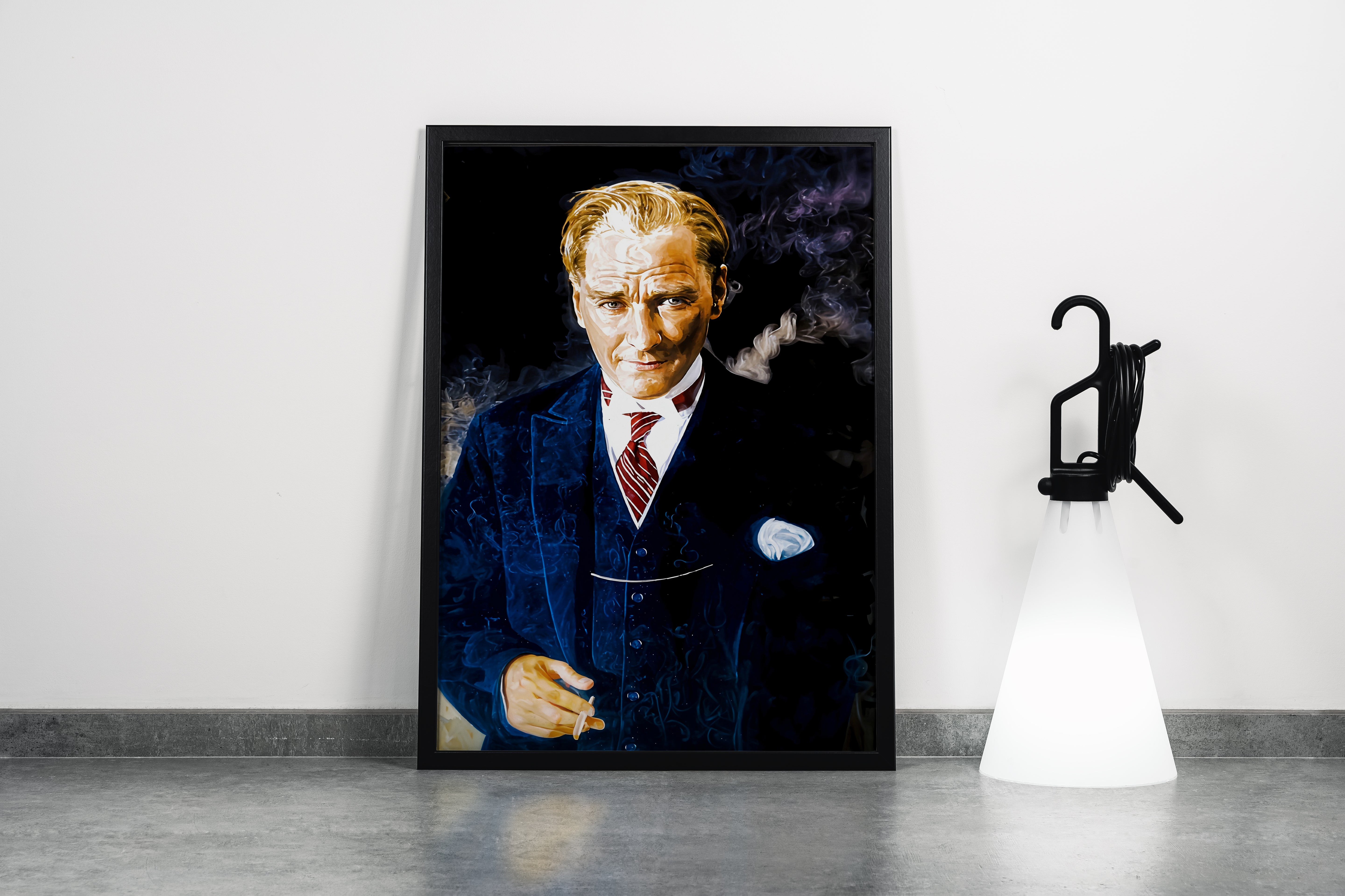 Atatürk portre model 11, art, kanvas tablo