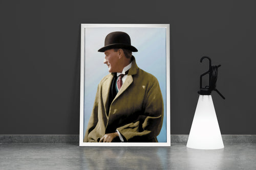 Atatürk portre model 13, art, kanvas tablo