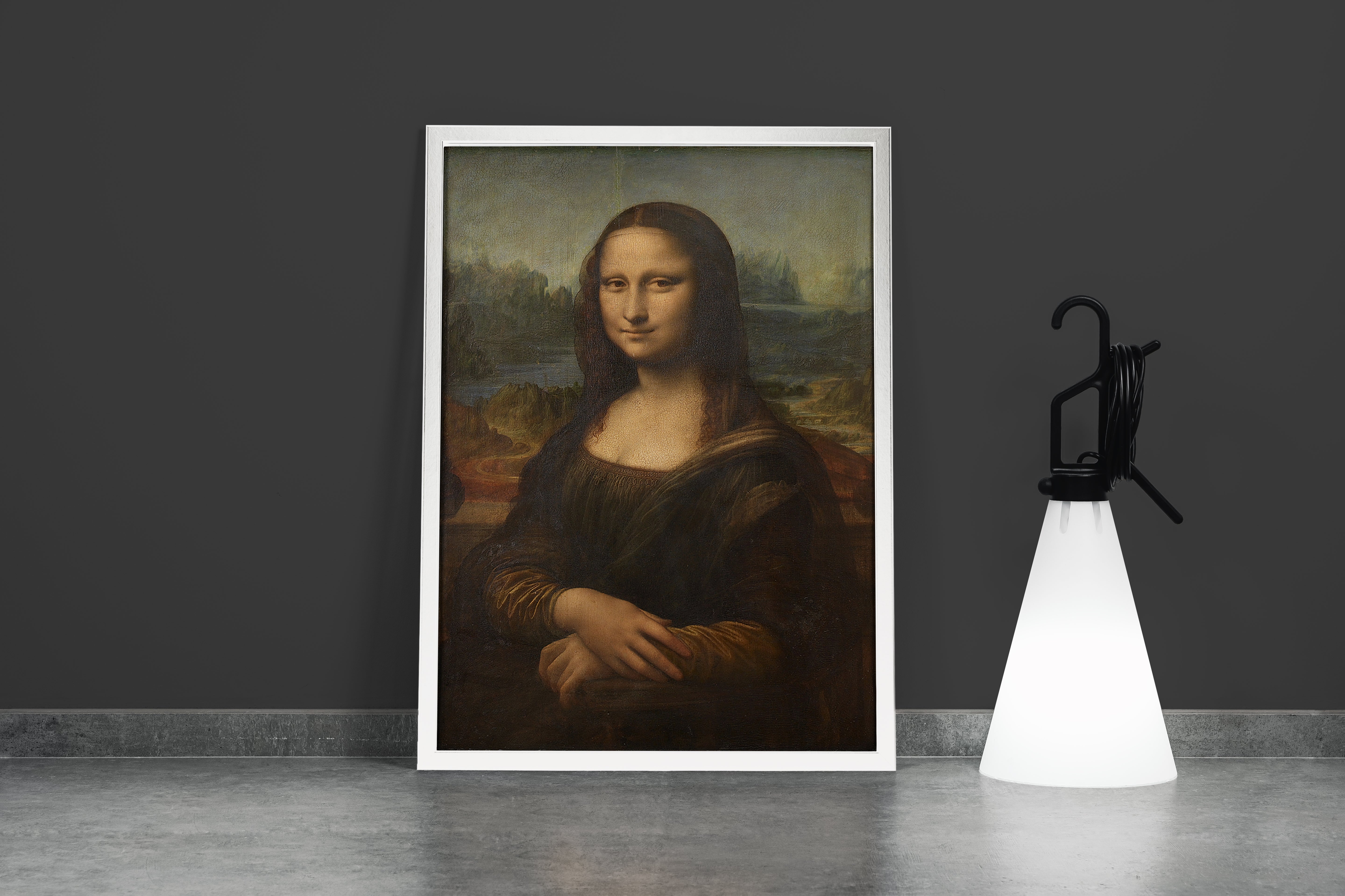 Leonardo da Vinci Mona Lisa Kanvas Tablo