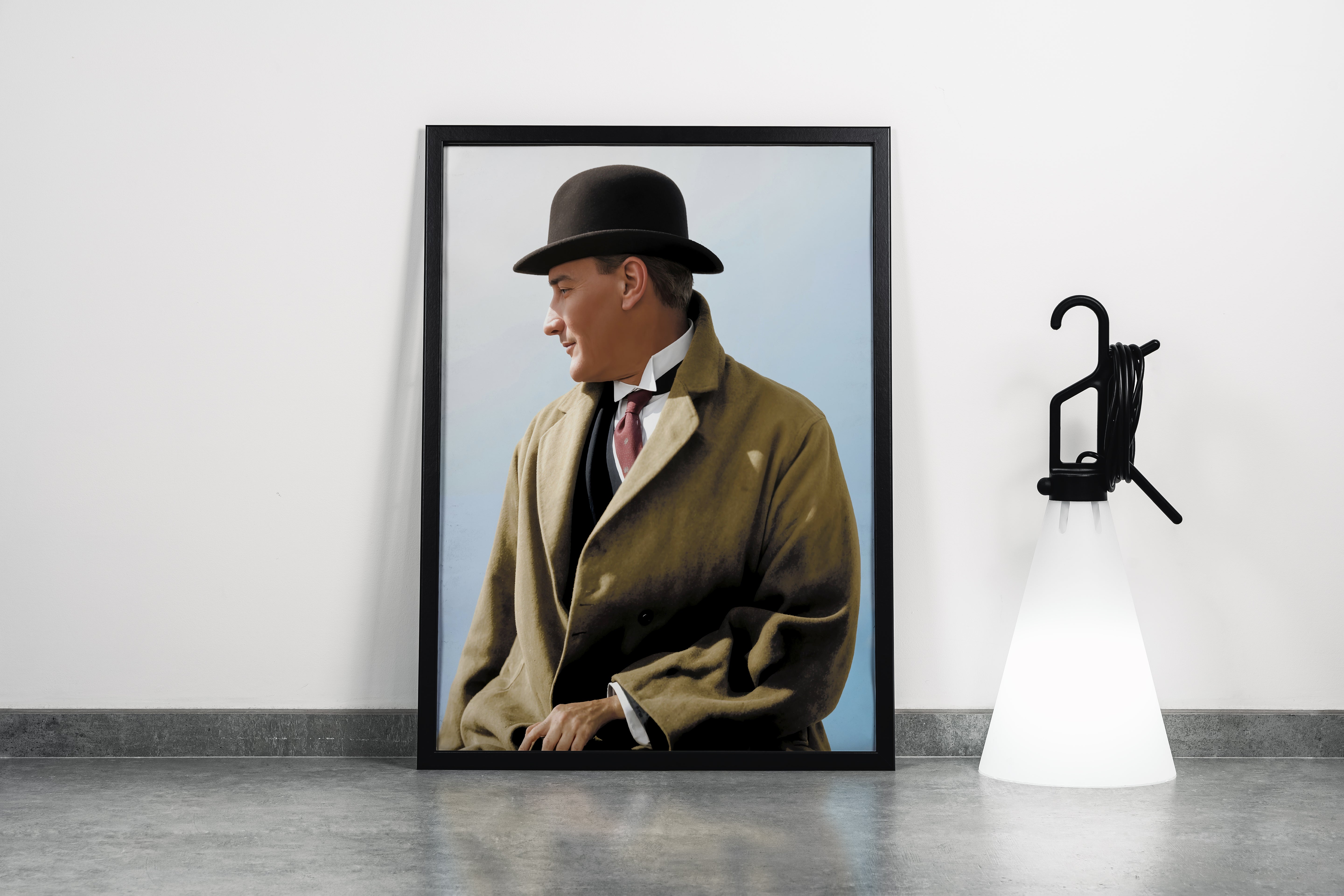 Atatürk portre model 12, art, kanvas tablo