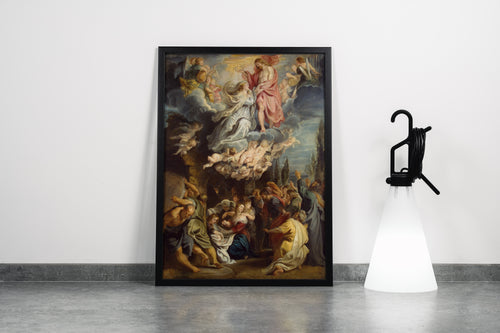 Peter Paul Rubens Meryem’in Göğe Yükselişi Barok Sanat Kanvas Tablo