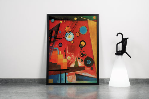 Wassily Kandinsky Geometrik Kompozisyon Soyut Sanat Kanvas Tablo