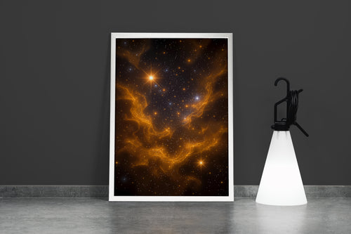 ai creation, star system and various fluctuations, ai art, art, kanvas tablo