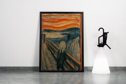 Edvard Munch Çığlık Kanvas Tablo