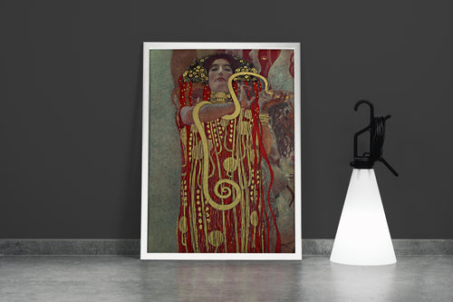 Gustav Klimt Hygieia Kanvas Tablo