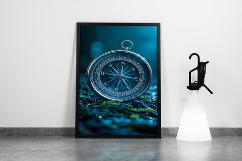 ai creation, magnificent compass model 1, ai art, art, kanvas tablo