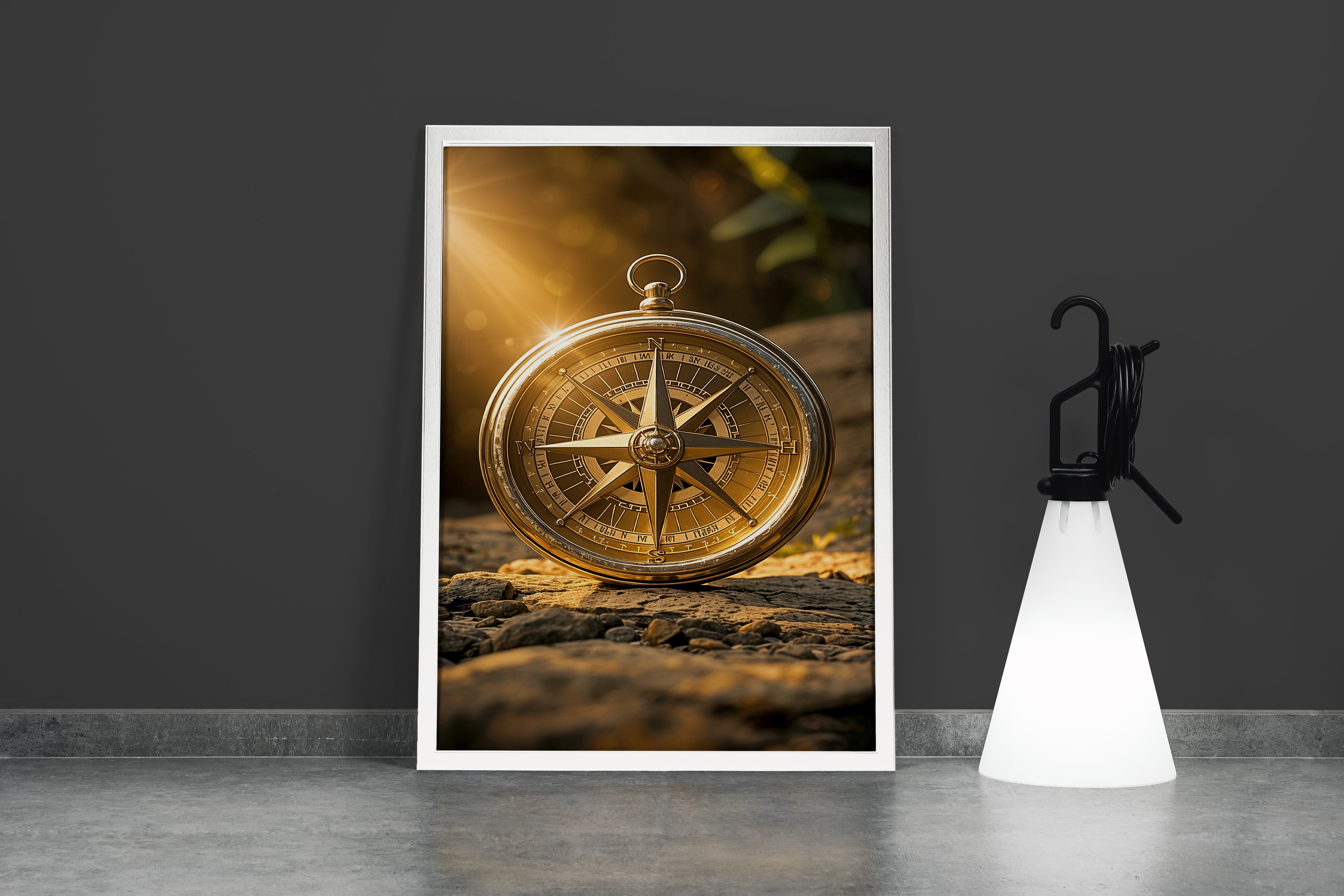 ai creation, magnificent compass model 2, ai art, art, kanvas tablo