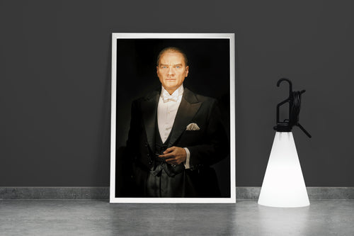 Atatürk portre model 15, art, kanvas tablo